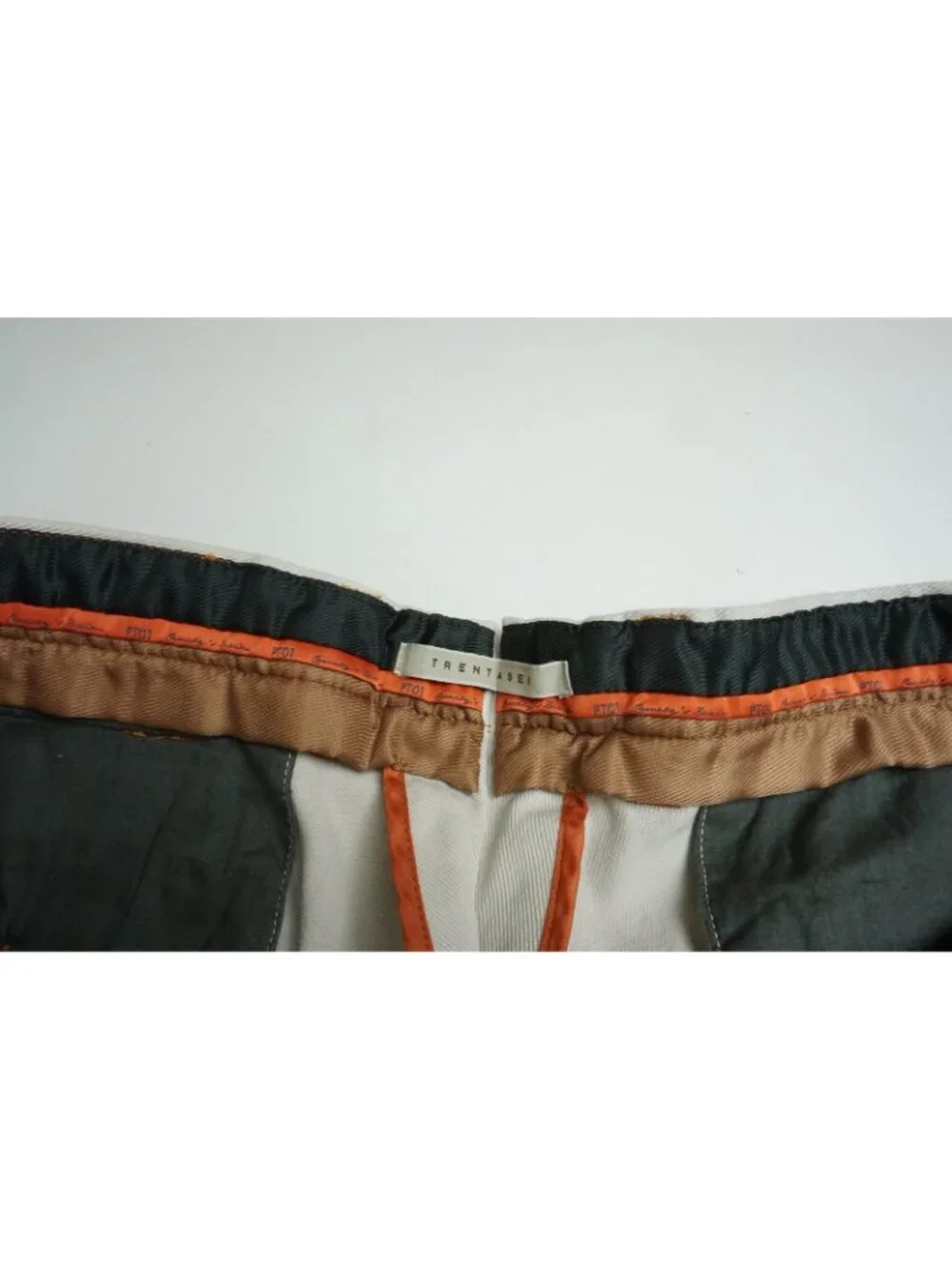PT01 Trentasei Cotton Beige Twill Button Fly Pants Sz 50 EU BRAND NEW